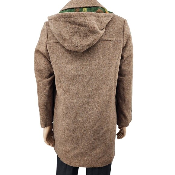 Vintage Herren Lodenfrey München Wool Blend Duffel Coat, Men's Large - Picture 3 of 9